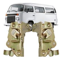Par Tranca Fechadura Porta Dianteira Kombi Clipper Caminhão Vw Worker Delivery Titan