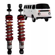Par traseiro suspensão regulavel rosca (reforço) vw kombi