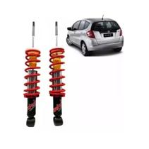 Par Traseiro Suspensão Rosca Slim Honda New Fit 09 A 14 Par Traseiro Suspensão Rosca Slim Honda New Fit 09 A 14