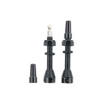 Par Válvula Tubeless Bike Bico Fino Presta Removível 48mm Par Válvula Tubeless Bike Bico Fino Presta Removível 48mm