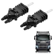 Par Válvulas Scania S6 2023 2024 2025 Niveladora Dianteira