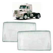 Par Vidro Lente Farol Volvo Nl10 Nl12 1987 88 89 90 91 a 97