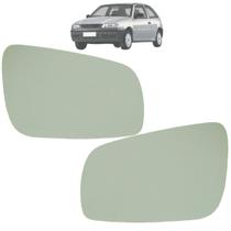 Par Vidro Lente Retrovisor Base Gol G3 1999 Até 2009 Original