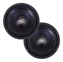 Par Woofer 8 Eros E-358 XH Black 350 Watts Rms - 8 Ohms