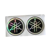 Para adesivo 3D Yamaha decalque com logotipo de motocicleta a laser