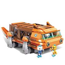 para Age 6+ Building Block Octonauts GUP-G Mobile Speeders Launcher & Barnacles Kwazii Peso 378pcs Building Brick Set-No Package Box (3706)