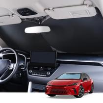Pára-brisa dianteiro de carro Sun Shade Zanch Sedan pequeno 59x29cm