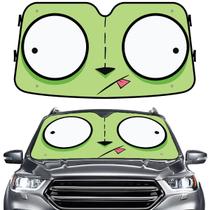Pára-brisa GENANY Blue Alien Car Sun Shade 140x75 cm Pára-brisa GENANY Blue Alien Car Sun Shade 140x75 cm