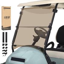 Para-brisa para carrinho de golfe 10L0L Club Car dobrável fumê