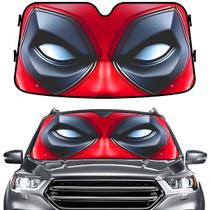 Pára-brisa Sun Shade GENANY Funny Red Eyes para carro, SUV e caminhão Pára-brisa Sun Shade GENANY Funny Red Eyes para carro, SUV e caminhão