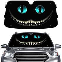Pára-brisa Sun Shade GENANY Horror Cat para carro, SUV e caminhão Pára-brisa Sun Shade GENANY Horror Cat para carro, SUV e caminhão