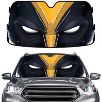Pára-brisa Sun Shade GENANY Yellow Eyes para carro, SUV e caminhão