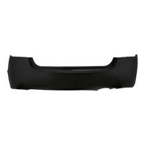 Para-choque Civic 2006 a 2011 traseiro preto liso - 8055