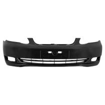Para-choque Corolla 2005 a 2008 dianteiro preto liso - 7009
