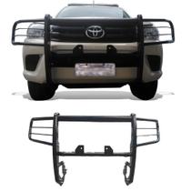 Para-Choque de Impulsão Hilux 19 a 2020 C/Suporte Guincho Preto