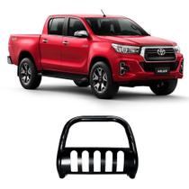 Para-Choque de Impulsão Hilux 19 a 2020 Preto C/Chapa