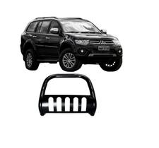 Para-choque De Impulsão Pajero Dakar C Protet Carter Preto Para-choque De Impulsão Pajero Dakar C Protet Carter Preto