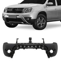 Para-choque Duster Oroch 2016 a 2021 dianteiro preto - 4095