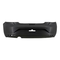 Para-choque Gol G7 2016 a 2018 traseiro preto com refletor - 6609 Para-choque Gol G7 2016 a 2018 traseiro preto com refletor - 6609