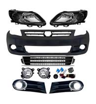 Para-choque Gol Saveiro Voyage G5 + Milha + Farol Negro