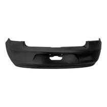 Para-choque Golf 2007 a 2014 traseiro preto liso parcial sem sensor - 6135 Para-choque Golf 2007 a 2014 traseiro preto liso parcial sem sensor - 6135