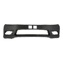 Para-choque Honda Civic 2012 a 2016 dianteiro preto liso com ressalto de placa - 8110 Para-choque Honda Civic 2012 a 2016 dianteiro preto liso com ressalto de placa - 8110