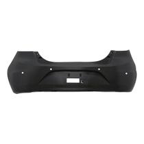 Para-choque KA Hatch 2014 a 2018 traseiro preto com furo para sensor - 2675-E Para-choque KA Hatch 2014 a 2018 traseiro preto com furo para sensor - 2675-E