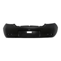 Para-choque Logan 2014 a 2025 traseiro preto liso sem sensor - 4113