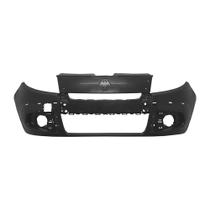 Para-choque Sandero Stepway 2012 a 2014 dianteiro preto liso - 4107 Para-choque Sandero Stepway 2012 a 2014 dianteiro preto liso - 4107