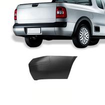 Para-choque Saveiro G5 2019 a 2013 G6 2013 a 2016 traseiro preto sem furo para sensor - 6362 Para-choque Saveiro G5 2019 a 2013 G6 2013 a 2016 traseiro preto sem furo para sensor - 6362