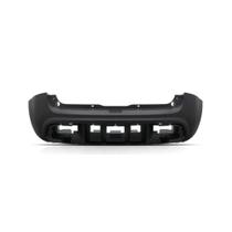 Para-choque Uno Way 2014 a 2021 traseiro preto liso com furo para furo - 3466
