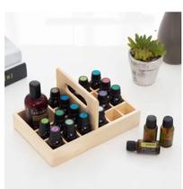 Para dotearra caixa de madeira para armazenamento de óleo essencial