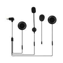 Para ejeas q8/q7 capacete da motocicleta interfone tipo-c interface fone de ouvido