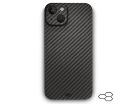 Para iPhone 15 Capa capinha case Fibra Carbono Kevlar Fina e Leve Premium Luxo - CARBON DESIGN