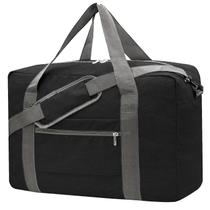 Para itens pessoais da Spirit Airlines, bolsa de mão dobrável de 18 x 14 x 8 para aviões, mochilas de viagem para mulheres e homens (preta de neve (com alça de ombro)) Para itens pessoais da Spirit Airlines, bolsa de mão dobrável de 18 x 14 x 8 para aviões, mochilas de viagem para mulheres e homens (preta de neve (com alça de ombro))