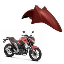 Para-lama dianteiro vermelho fosco original yamaha fz25 fazer 250 2018 2019