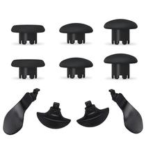 Para ps5 edge dualsense controlador substituição polegares joysticks aperto e 4 pás preto Para ps5 edge dualsense controlador substituição polegares joysticks aperto e 4 pás preto