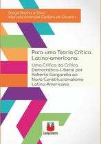 Para Uma Teoria Critica Latino-a,ericana Para Uma Teoria Critica Latino-a,ericana