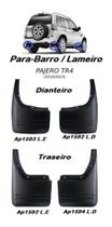 Parabarro Lameiro Pajero Tr4 Diant E Tras 2010-2015 Kit 4 Pç Parabarro Lameiro Pajero Tr4 Diant E Tras 2010-2015 Kit 4 Pç