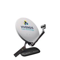 Parabólica Digital Vivensis TV Sat Completo - Receptor VX10 Full HD