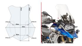 Parabrisa Bolha Transparente Bmw R 1200gs 17-18 Givi 5124dt Parabrisa Bolha Transparente Bmw R 1200gs 17-18 Givi 5124dt