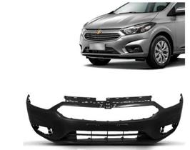 Parachoque chevrolet onix 2017/2019 5 portas dianteiro preto liso (furo farol auxiliar)