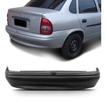 Parachoque Corsa 96 02 Sedan Classic 03 2009 Tras Preto Liso
