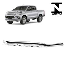Parachoque de Impulsão Hilux 2016 em diante Cromo baixo