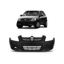 Parachoque Dianteiro Celta Prisma 2006 A 2011 Preto texturizado