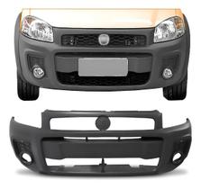 ParaChoque Dianteiro Fiat Strada Working Cinza 2014 2015 2016 2017 2018 Com Furo ParaChoque Dianteiro Fiat Strada Working Cinza 2014 2015 2016 2017 2018 Com Furo