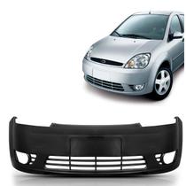 Parachoque Dianteiro Fiesta 2003 A 2007 PRETO LISO COM FURO