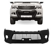 Parachoque Dianteiro Preto Texturizado Hilux 2015 A 2018 Parachoque Dianteiro Preto Texturizado Hilux 2015 A 2018