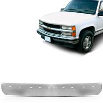 Parachoque Dianteiro Silverado 1997 1998 1999 2000 2001 2002 2003 2004 Com Furo Cromado