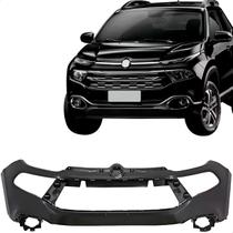 Parachoque Dianteiro Toro 2016 2017 2018 2019 2020 2021 Preto Liso Superior